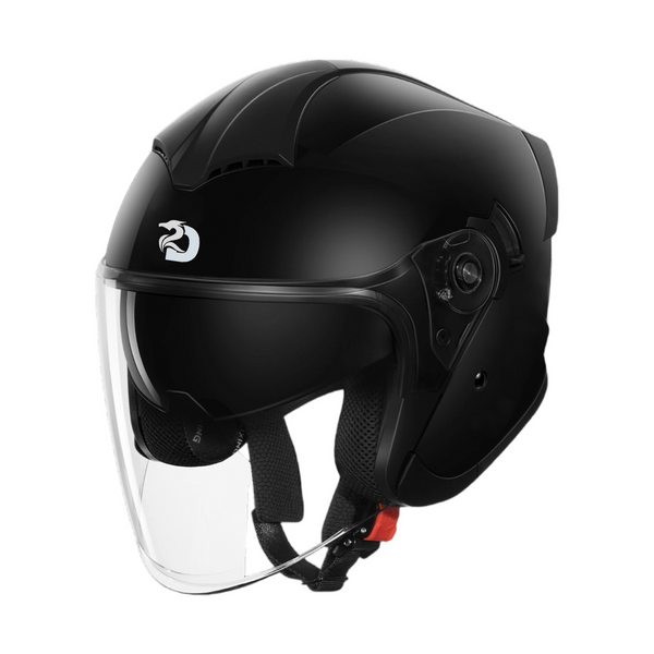 Cascos Moto Jet para Hombre y Mujer Casco de Motocicleta Casco Scooter Doble Visera